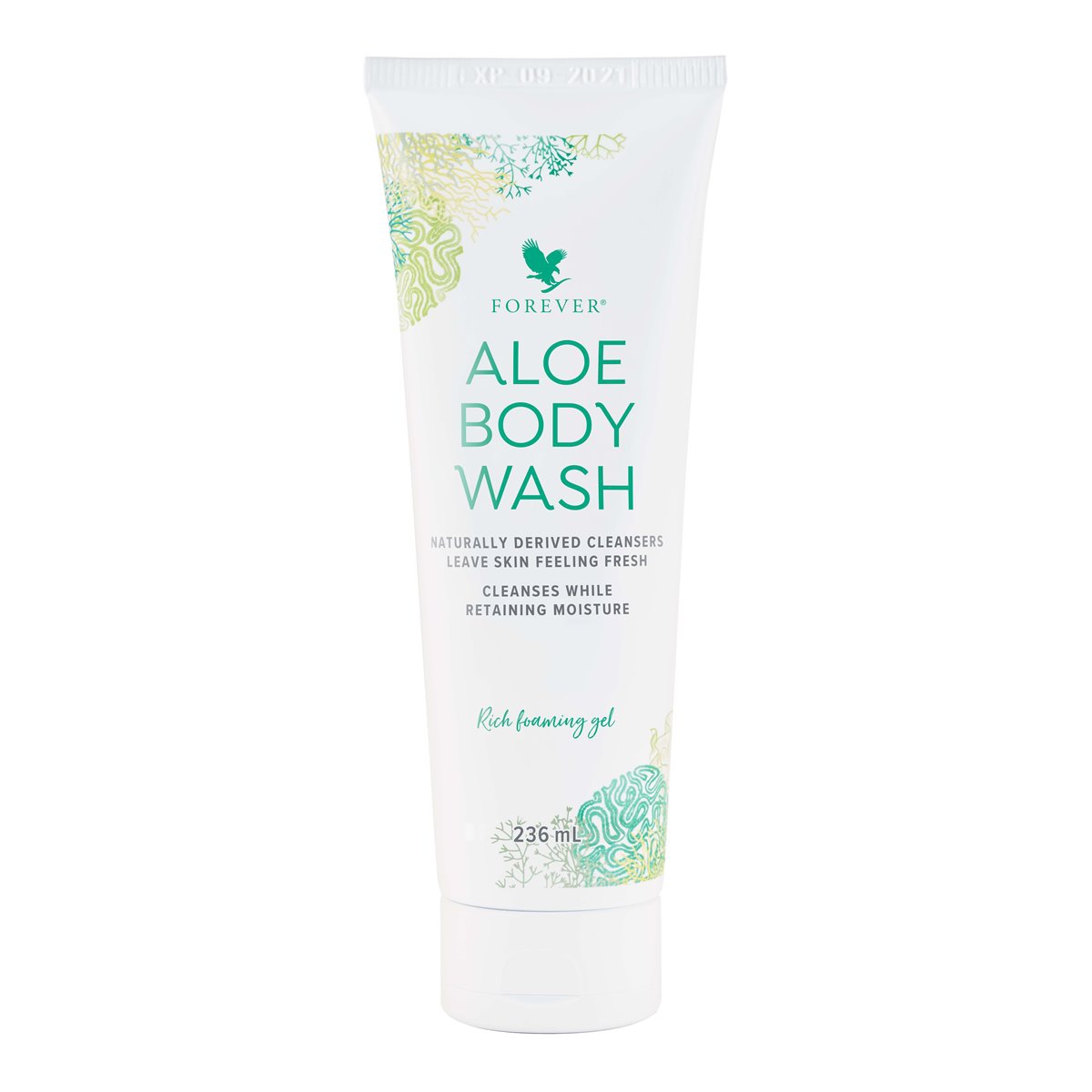 Aloe tusfürdő Hidratáló hatású tusfürdő természetes tisztítóanyagokkal.